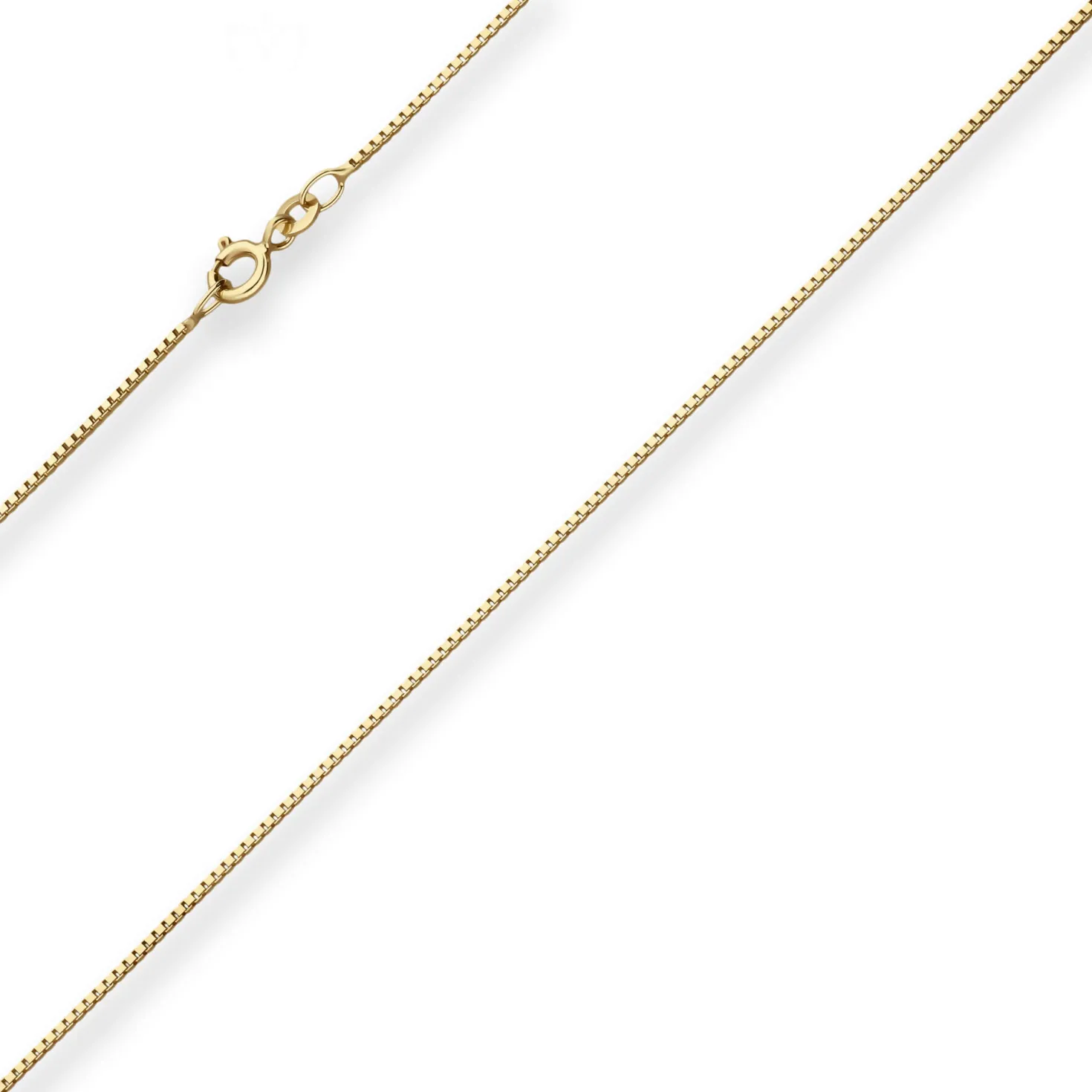 0,9mm Veneziakette Goldkette Collier Halskette aus 333 Gold Gelbgold 50cm