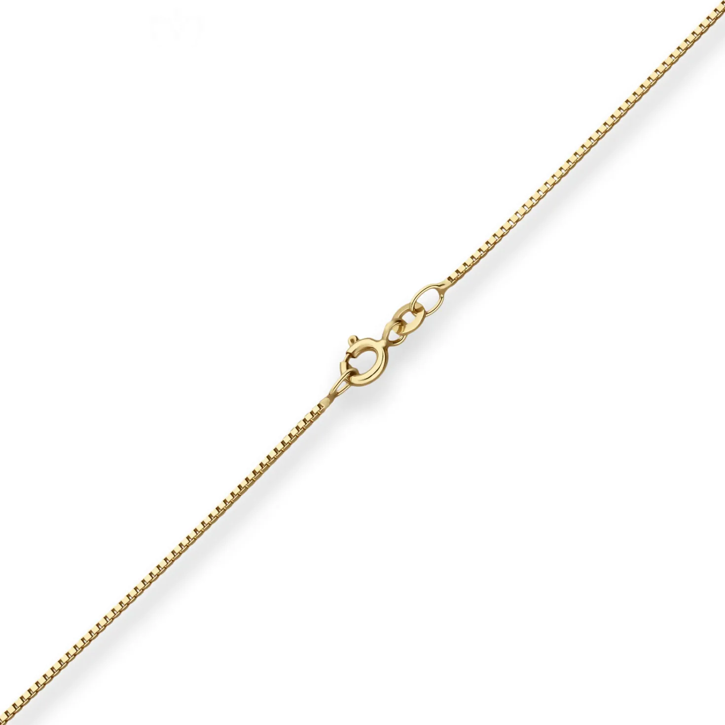0,9mm Veneziakette Goldkette Collier Halskette aus 333 Gold Gelbgold 50cm