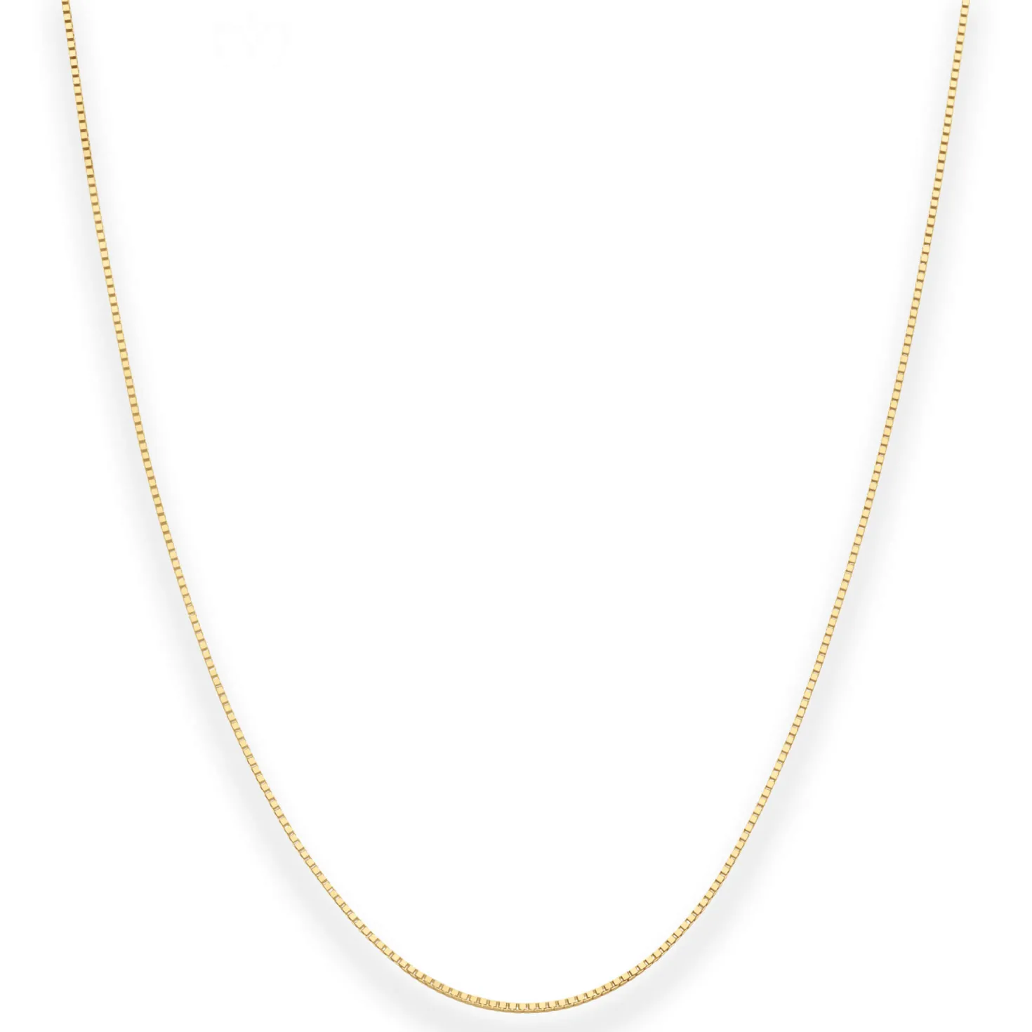 0,8mm Veneziakette Goldkette Collier Halskette aus 585 Gold Gelbgold 45cm