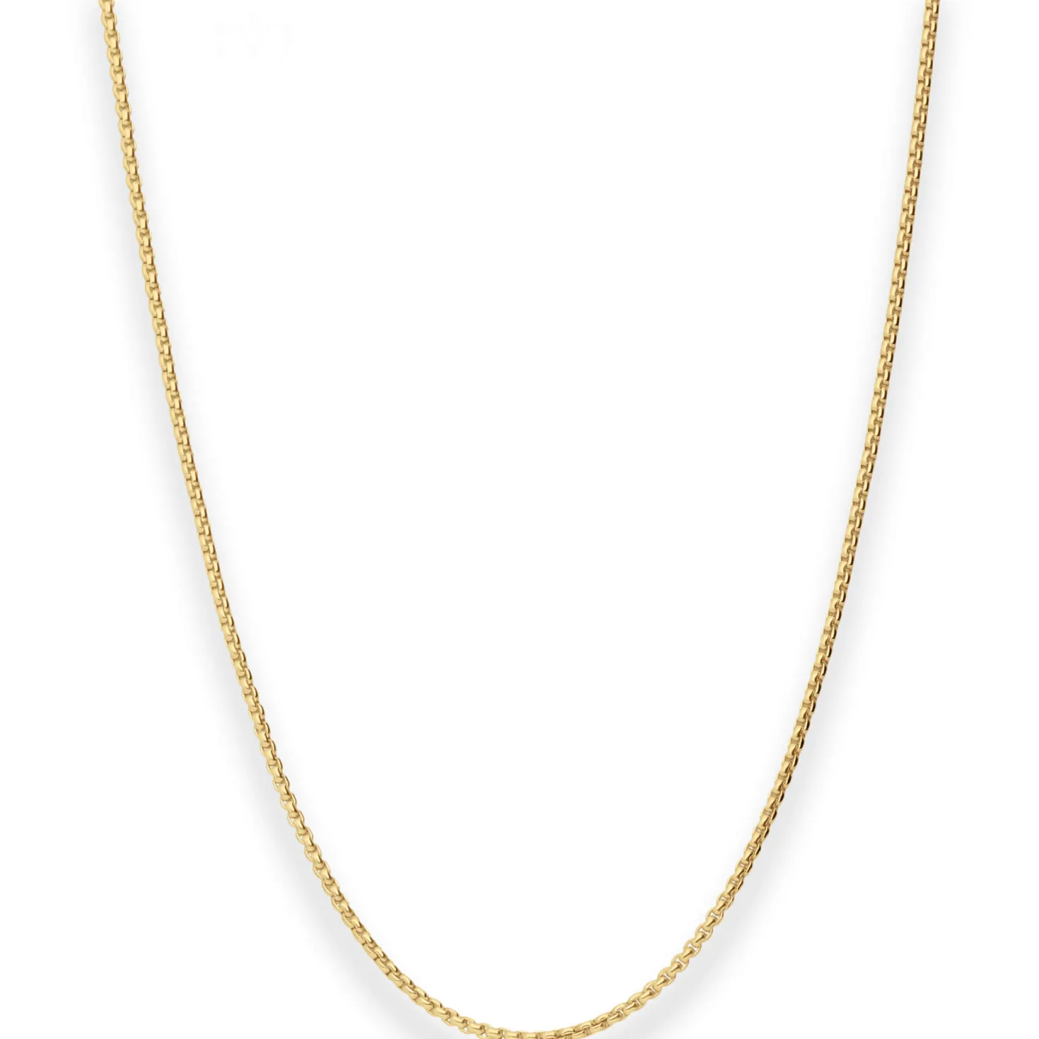 1,2mm Veneziakette rund Collier Halskette aus 333 Gold Gelbgold 40cm
