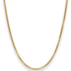 2,7mm Veneziakette rund Goldkette Collier Halskette aus 333 Gold Gelbgold 45cm