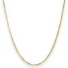 1,5mm Veneziakette rund Goldkette Collier Halskette aus 585 Gold Gelbgold 45cm