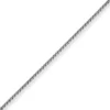 2,7mm Veneziakette rund Kette Collier Halskette aus 925 Silber rhodiniert 45cm
