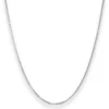 1,5mm Veneziakette rund Silberkette Collier Halskette aus 925 Silber 70cm