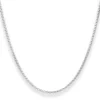 2mm Veneziakette rund Silberkette Collier Halskette aus 925 Silber 80cm
