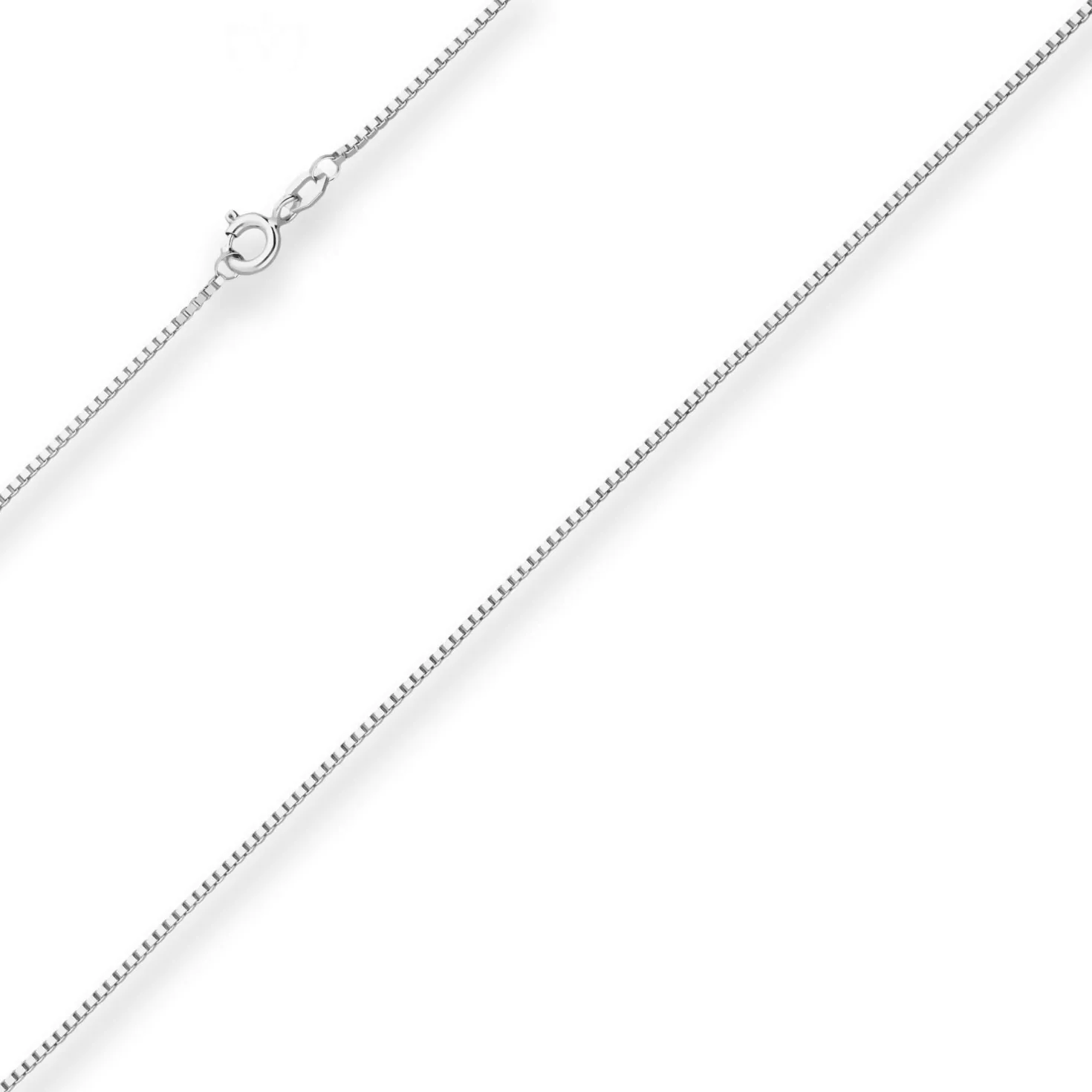 1,2mm Veneziakette Silberkette Collier Halskette aus 925 Silber 70cm