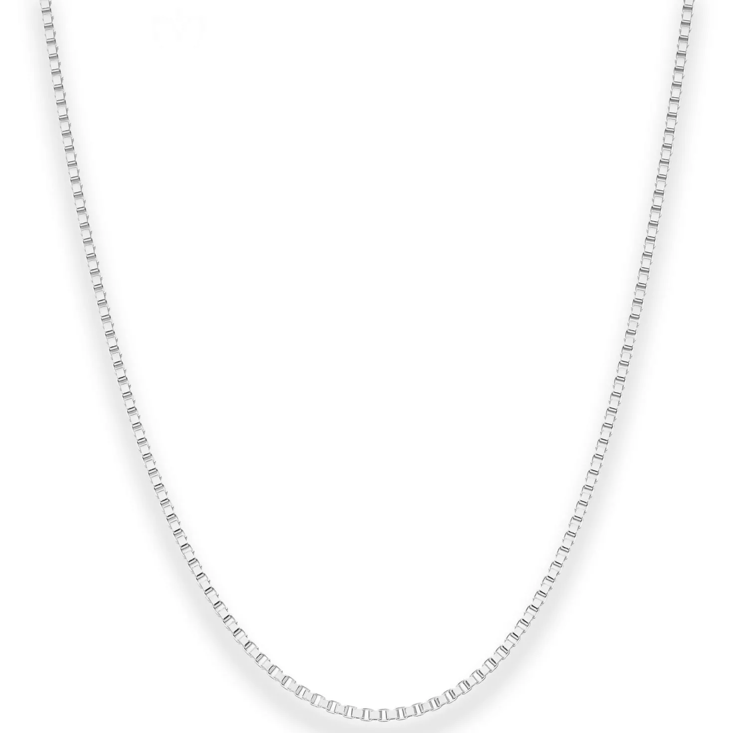 1,8mm Veneziakette Silberkette Collier Halskette aus 925 Silber 40cm