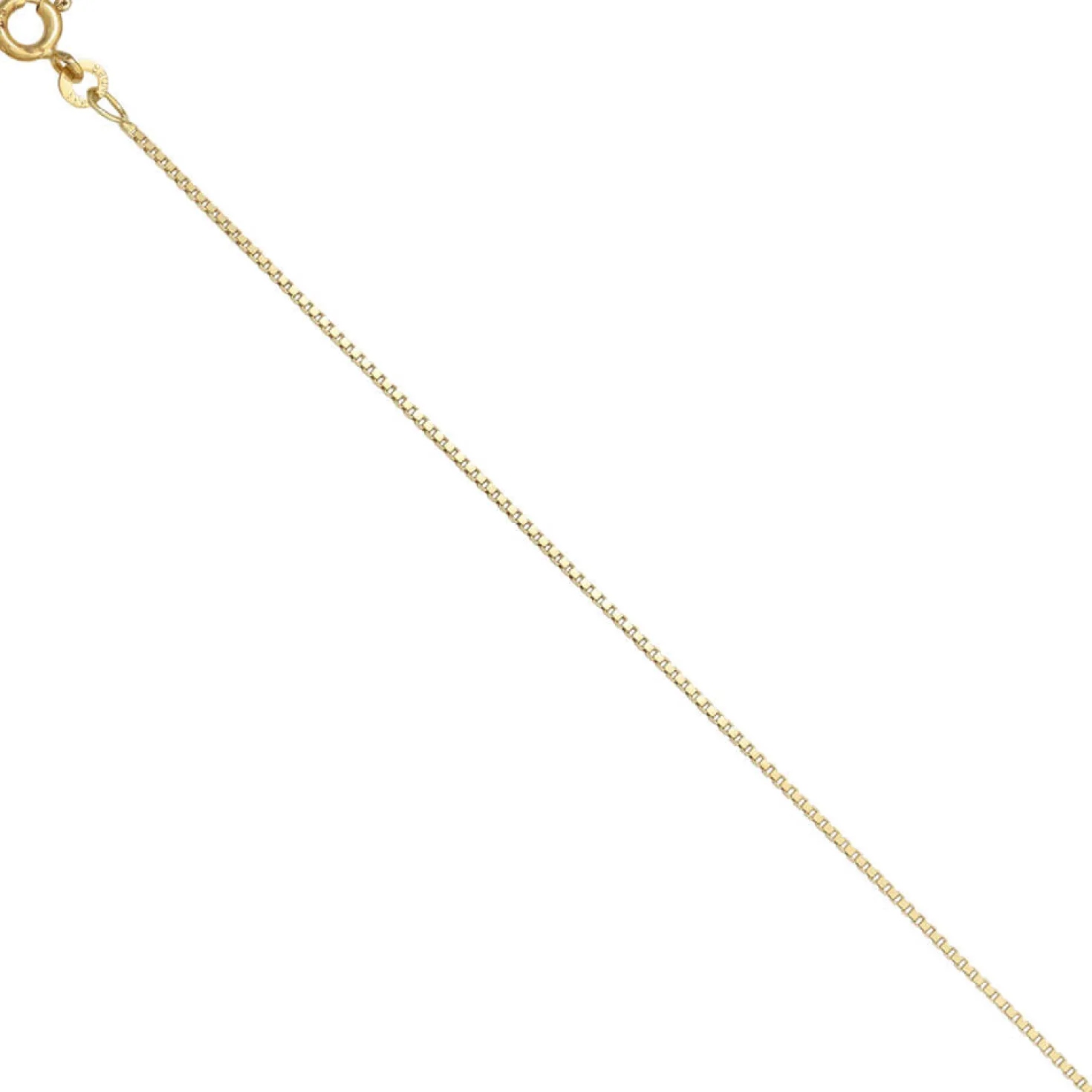 1,0mm Venezianerkette Collier 585 Gelbgold Gold Kette Halskette, 42cm