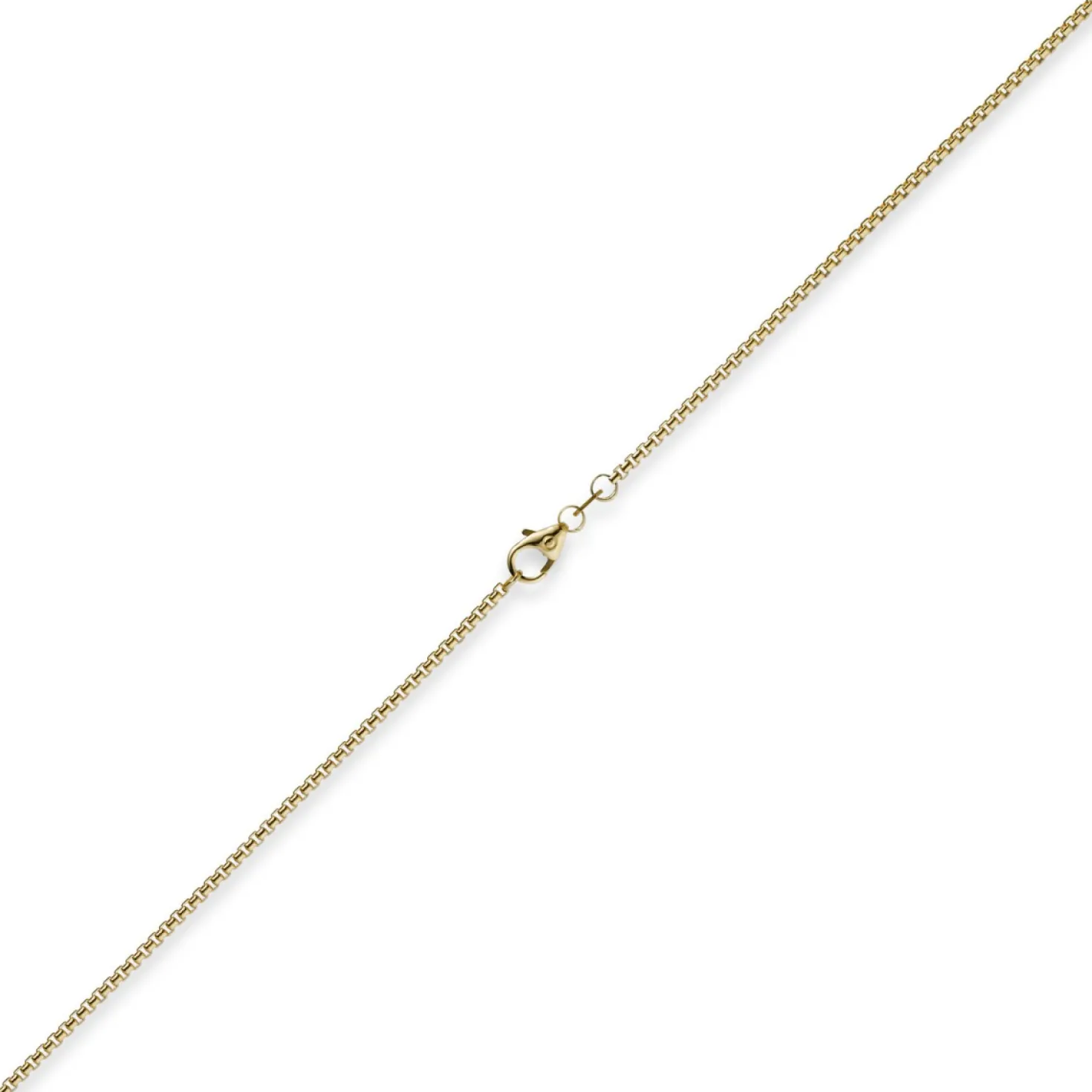 1,5mm Venezianerkette 585 Gold Gelbgold Kette Collier Halskette rund 55cm