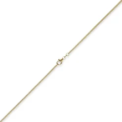 1,5mm Venezianerkette 585 Gold Gelbgold Kette Collier Halskette rund 42cm