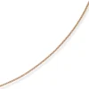 1,5mm Venezianerkette 585 Gold Rotgold Kette Collier Halskette rund 40cm