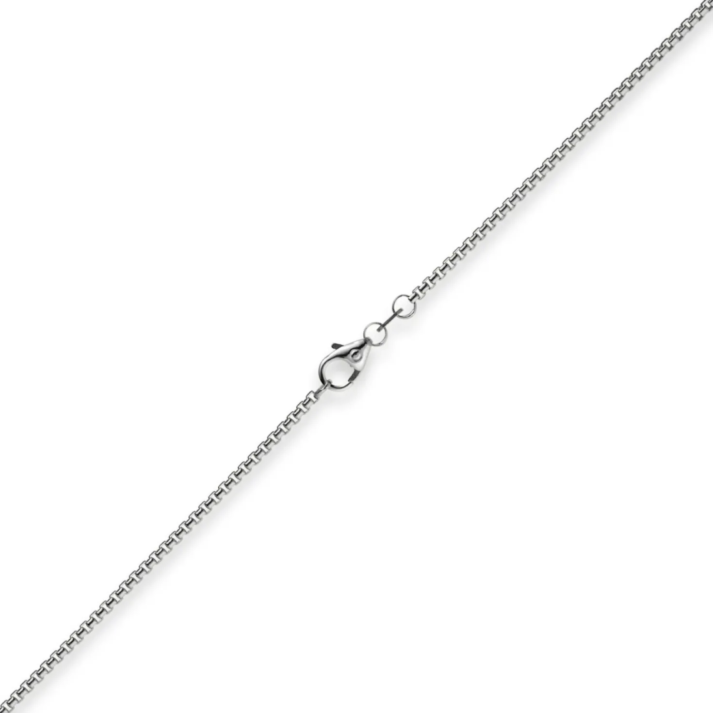 1,5mm Venezianerkette 585 Gold Weißgold Kette Collier Halskette rund 50cm