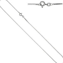 1,2mm Venezianerkette Halskette Collier Kette 925 Silber glänzend 45cm