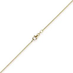 0,9mm Venezianerkette Kette Collier aus 585 Gold Gelbgold, 50cm, Damen