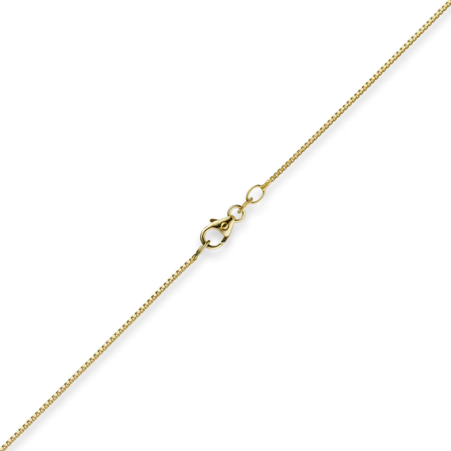 0,9mm Venezianerkette Kette Collier aus 585 Gold Gelbgold, 60cm, Damen