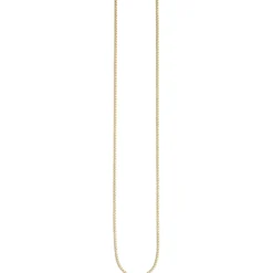 1,3mm Venezianerkette Kette Collier Halskette aus 925 Silber vergoldet 45cm