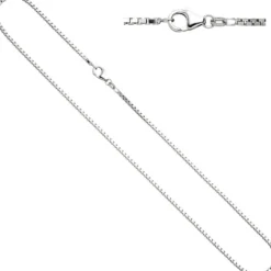 1,2mm Venezianerkette Kette Collier aus echtem 925 Silber 45cm