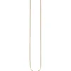 1,3mm Venezianerkette Kette Collier Halskette aus 925 Silber vergoldet 50cm