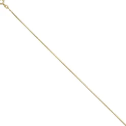 1,3mm Venezianerkette Kette Collier Halskette aus 925 Silber vergoldet 50cm
