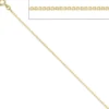 1,5mm Venezianerkette Kette, 585 Gold Gelbgold, Goldkette, 50 cm