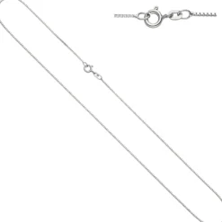 0,9mm Venezianerkette Kette Halskette Collier 333 Gold Weißgold 50cm