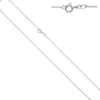 0,9mm Venezianerkette Kette Halskette Collier 585 Gold Weißgold 45cm