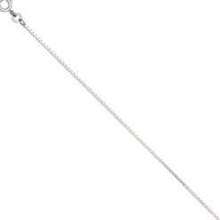 1,2mm Venezianerkette Kette, 333 Weißgold Gold, Goldkette, 45 cm