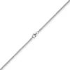 2mm Venezianerkette rund 585 Gold Weißgold Kette Collier Halskette 55cm