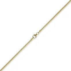 2mm Venezianerkette rund 585 Gold Gelbgold Kette Collier Halskette 45cm