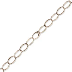 18mm Weit-Anker-Armband Armkette Armschmuck aus 585 Gold Rotgold oval 20cm