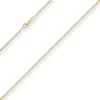 1,7mm Zopfkette Goldkette Collier Halskette aus 375 Gold Gelbgold 45cm