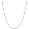 1,3mm Zopfkette Goldkette Collier Halskette aus 333 Gold Gelbgold 42cm