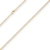 2,1mm Zwillingspanzerkette Collier Halskette aus 585 Gold Gelbgold 50cm