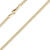 3,9mm Zwillingspanzerkette Kette Collier Halskette aus 585 Gold Gelbgold 60cm