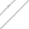 3,9mm Zwillingspanzerkette Silberkette Collier Halskette aus 925 Silber 60cm