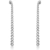 Ohrschmuck Ohrhänger aus 750 Weißgold 36 Diamanten 2,4ct W-SI 63x4,1mm