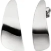 Ohrstecker aus 925 Silber 30,5x13,6mm glänzend schlicht Ohrschmuck Ohrringe