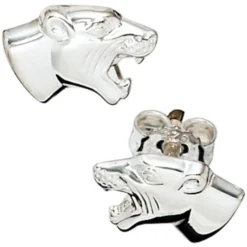 Ohrstecker Stecker Ohrschmuck Großkatze Raubkatze 925 Silber Herren