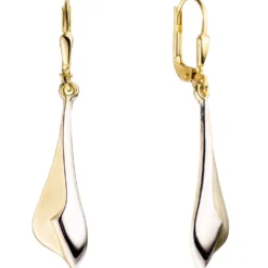 Paar Ohrhänger 8,2x41,4mm Ohrringe Boutons aus 333 Gold Gelbgold Damen