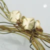 Paar Stecker Ohrstecker mit Glückssymbol Kleeblatt Kleeblätter 375 Gold Gelbgold