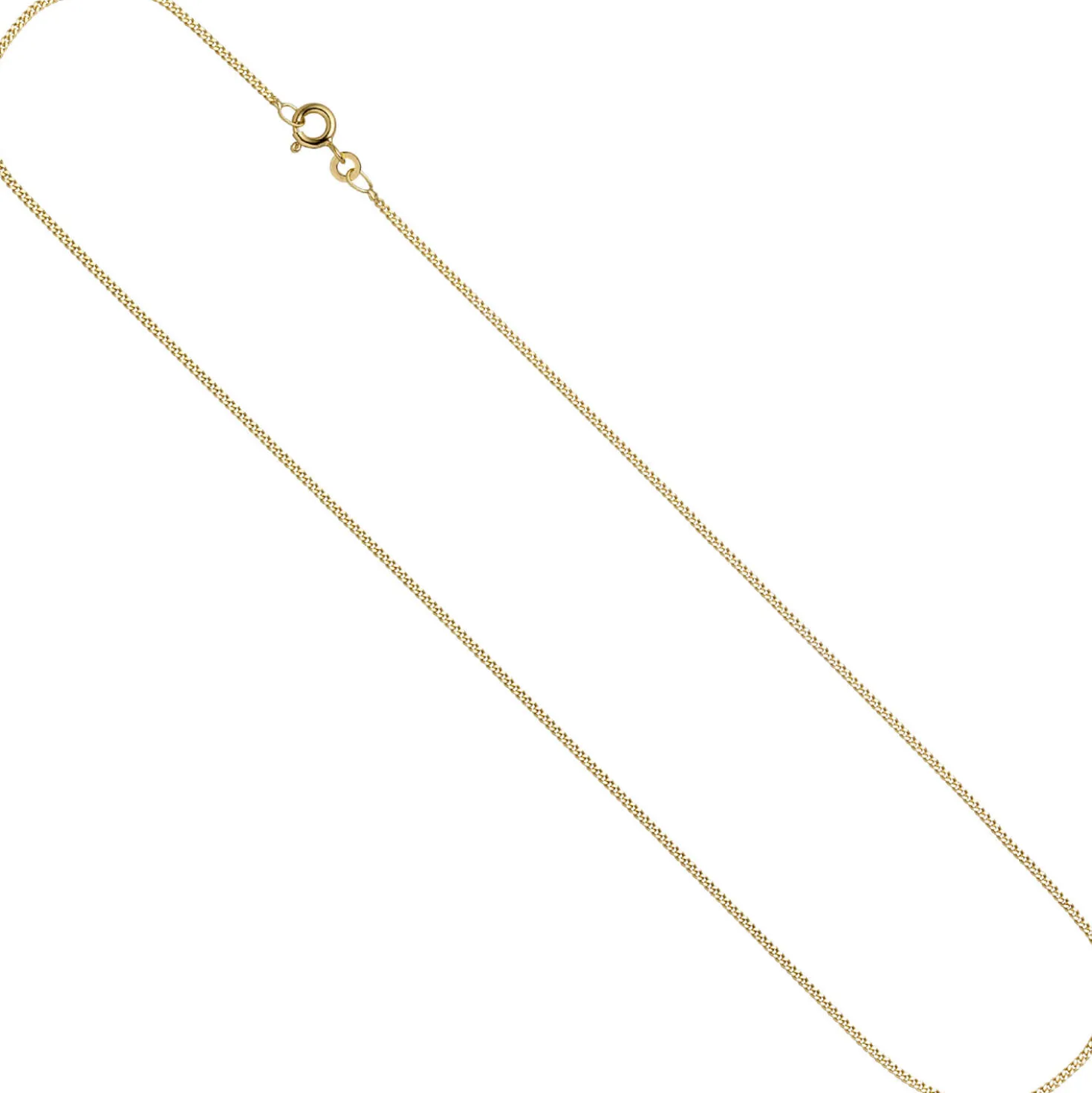 Schmuck-Set aus 333 Gold Gelbgold Granat-Herzen Ohrstecker Anhänger Kette 42cm
