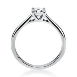 Solitär Ring Damenring aus 950 Platin mit Diamant Brillant 0,50 Ct.
