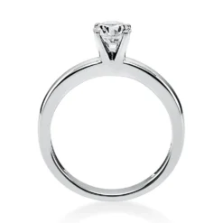 Solitär Ring Damenring aus 950 Platin mit Diamant Brillant 0,50 Ct.