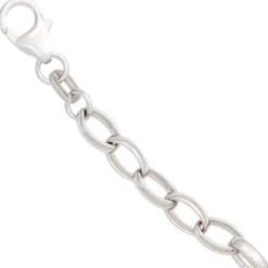 Weit-Anker-Armband Armkette aus 925 Silber Sterlingsilber Armschmuck 21cm